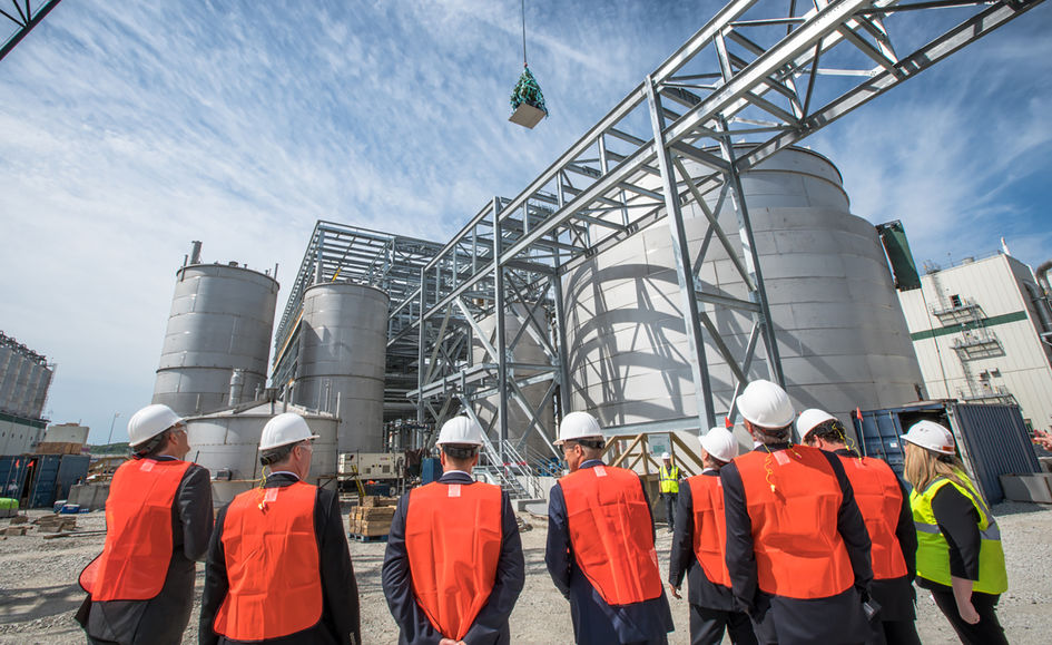 Veramaris, the joint venture of DSM and Evonik, held a topping-out ceremony on site in Blair, Nebraska. 